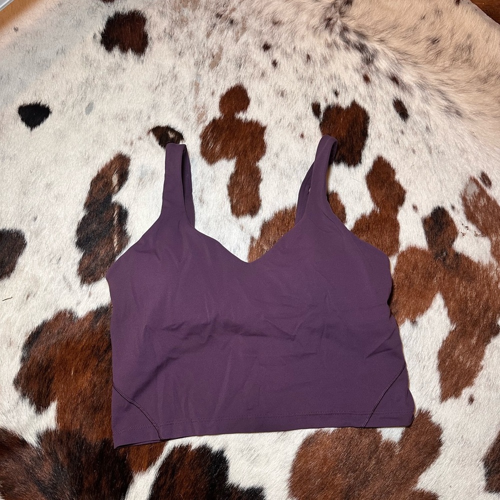 lululemon athletica align tank in grape thistle